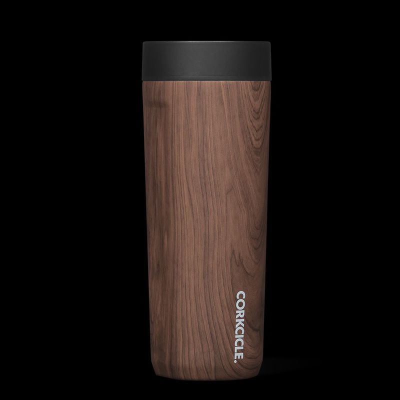 Commuter Cup -17oz Walnut Wood