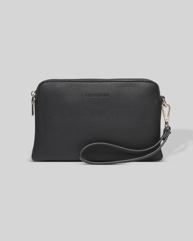 Poppy Wristlet - Black
