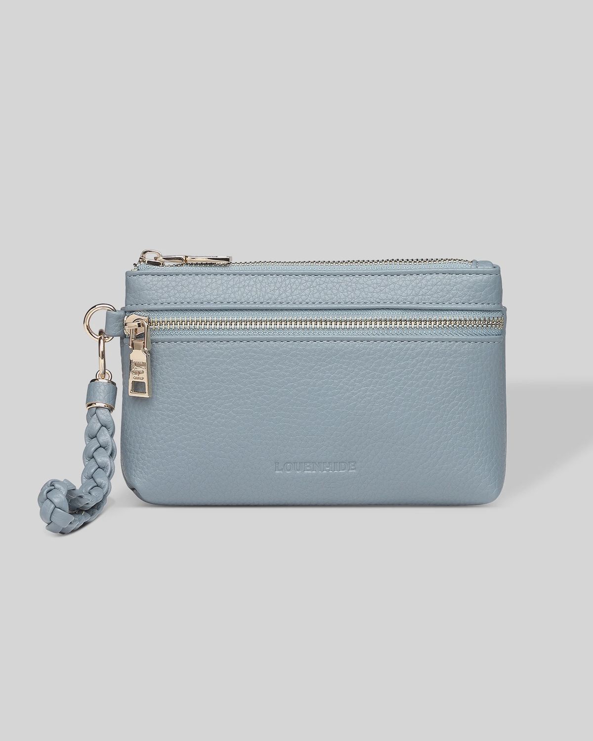 Spencer Travel Purse - Dusty Blue