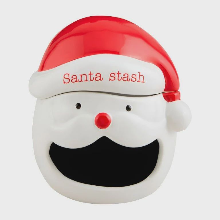 Santa Open Candy Container
