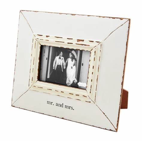 4x6 Distressed Wedding Frame
