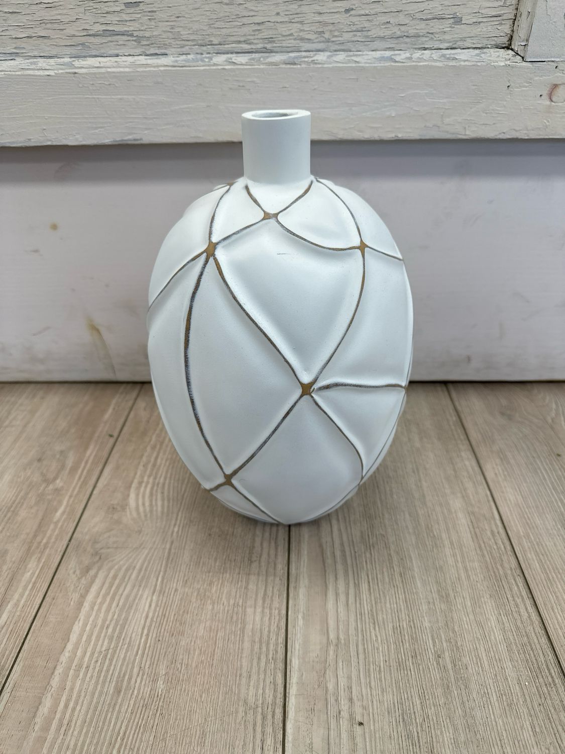 Whimsical Lined Vase - 12&quot;