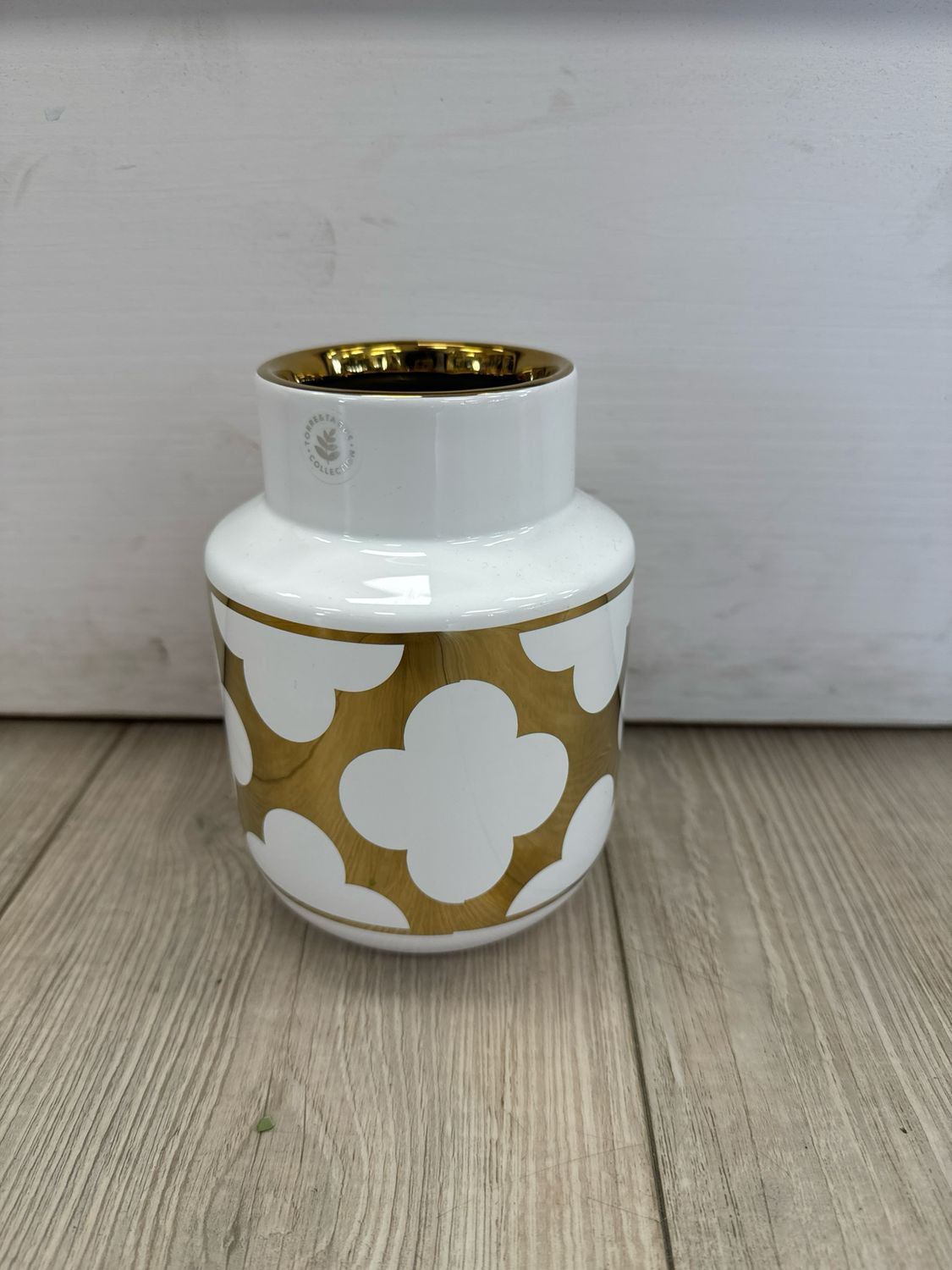 Elements Gold Vase - 6&quot;H