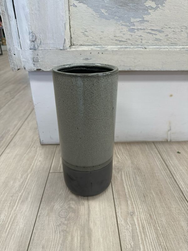 Tolo Two Tone Glaze 11.5H&quot; Grey