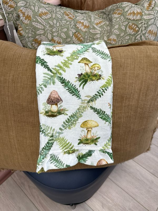 Slub Printed Tea Towel