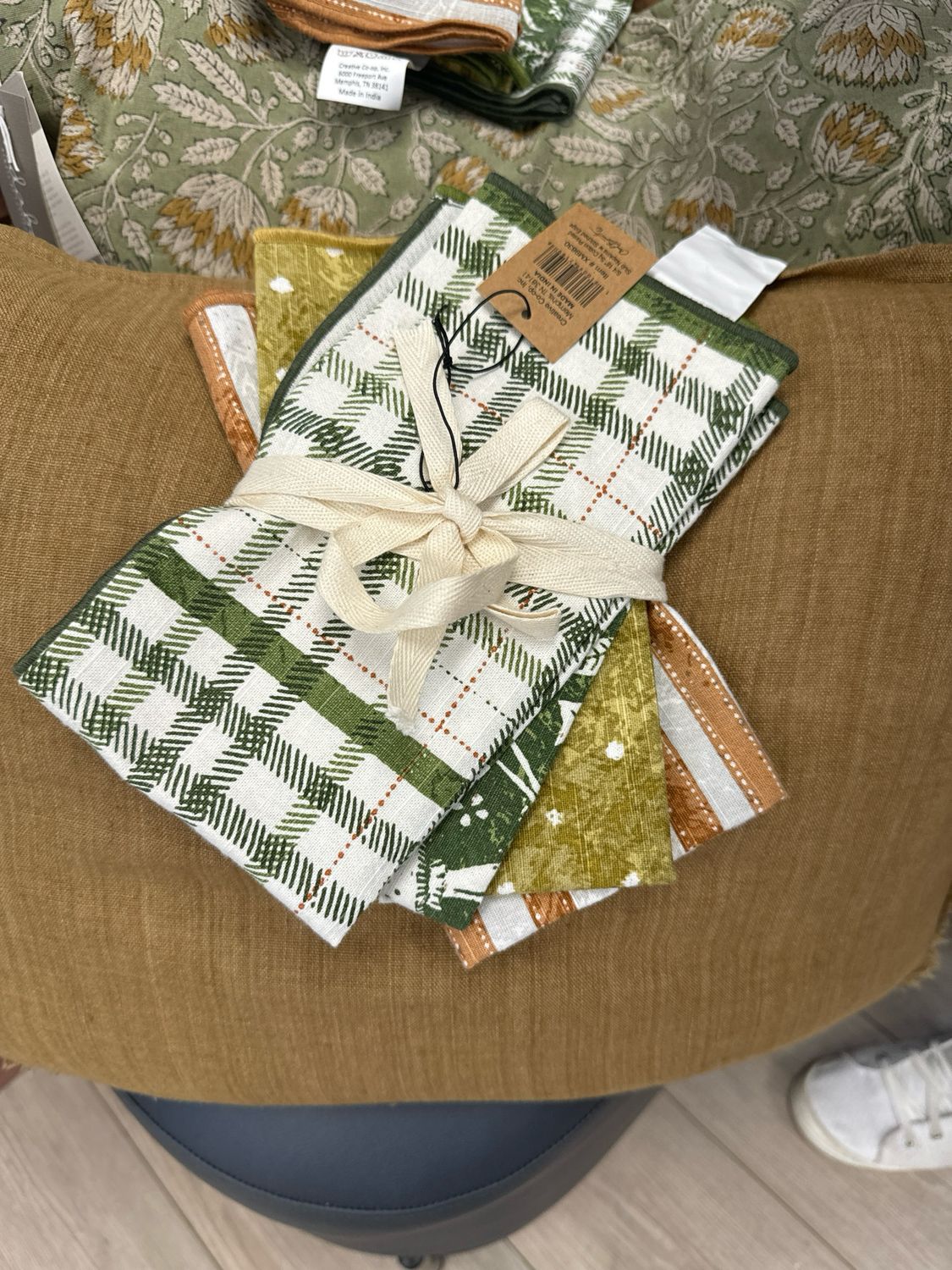 Slub Napkins Set/4