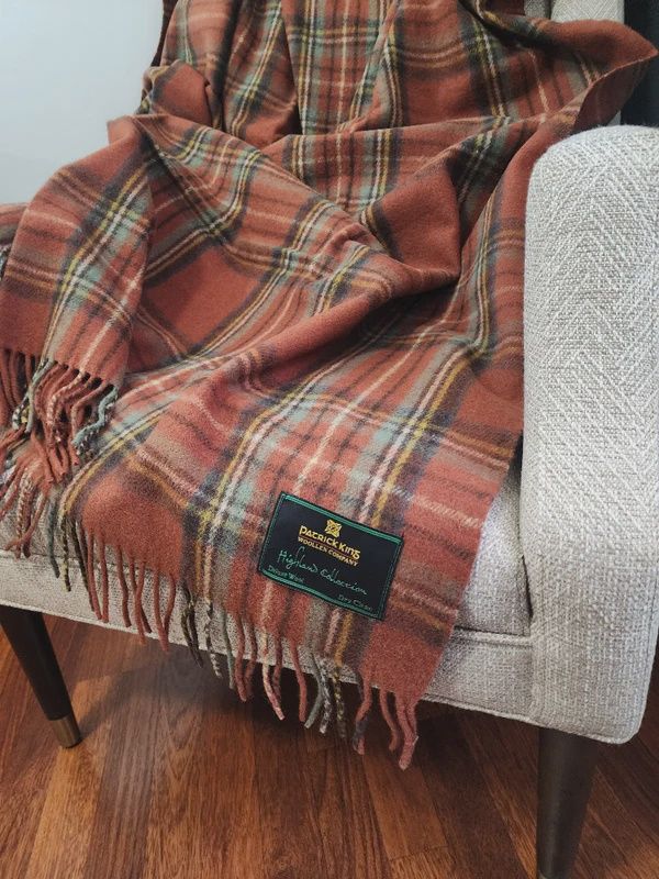 Deluxe Highland Blanket - Royal Stewart Antique