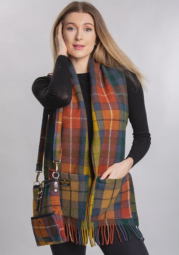 Antique Buchanan Pocket Scarf