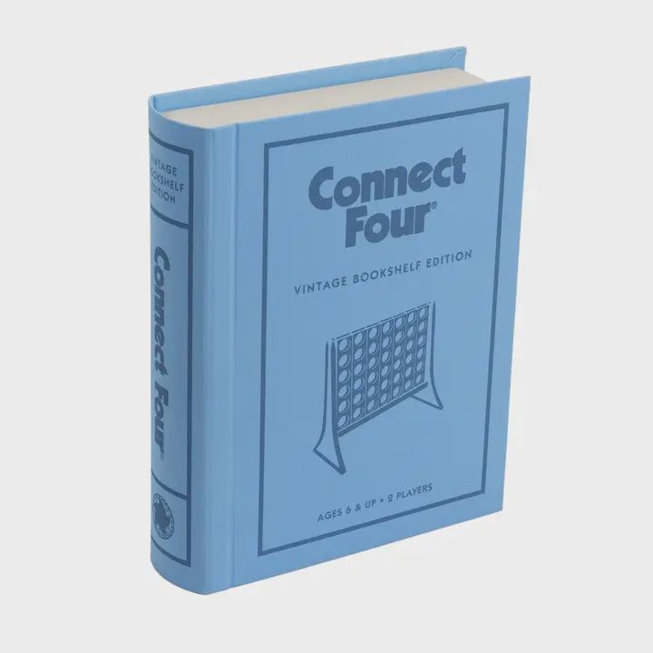 Connect 4 Vintage Bookshelf Edition