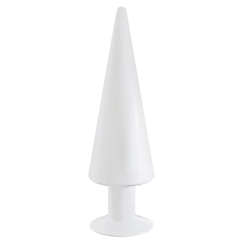 Face to Face 12" White Glass Tree