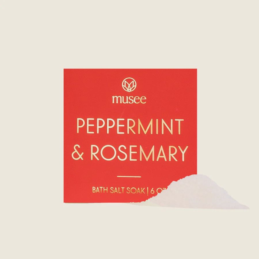 Peppermint &amp; Rosemary Mini Salt Soak