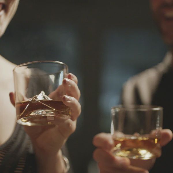 Everest Crystal Whiskey Glasses Set of 2