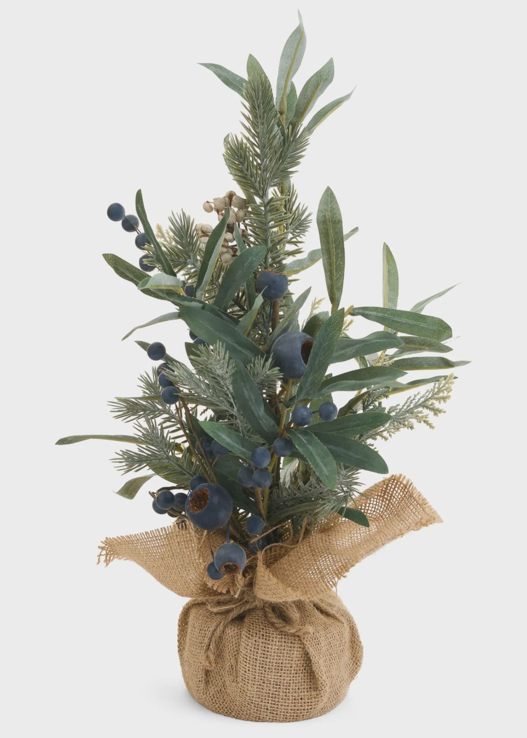 Blueberry Tree W/Burlap Base 3x19