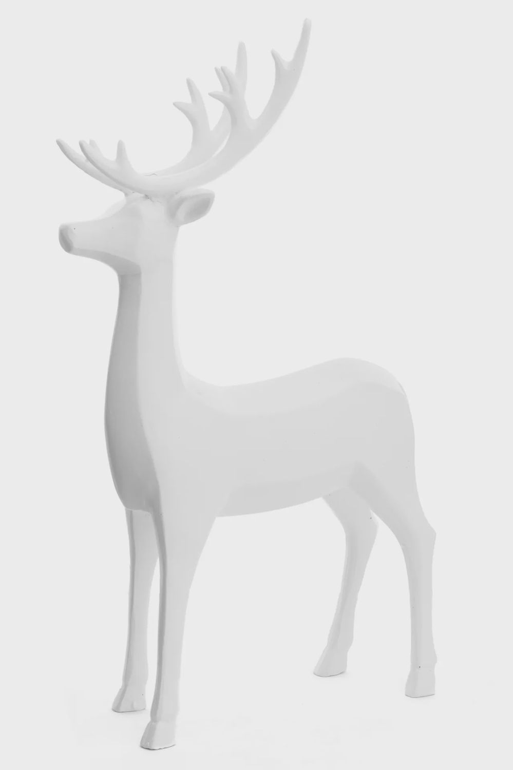 Resin Deer Gloss White 15&quot;
