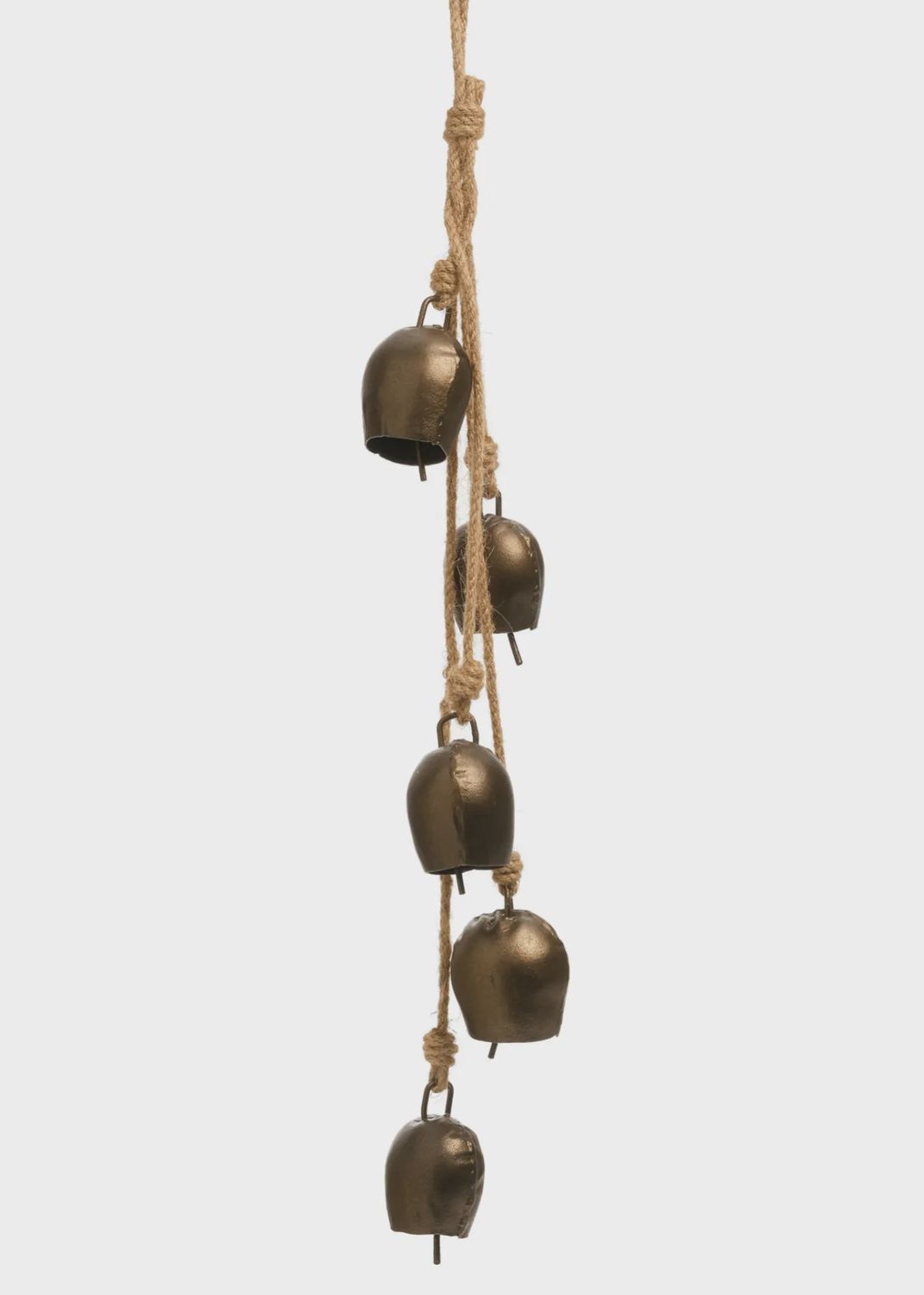 Cluster Bell Iron/Jute Antique Bronze 2x21&quot;
