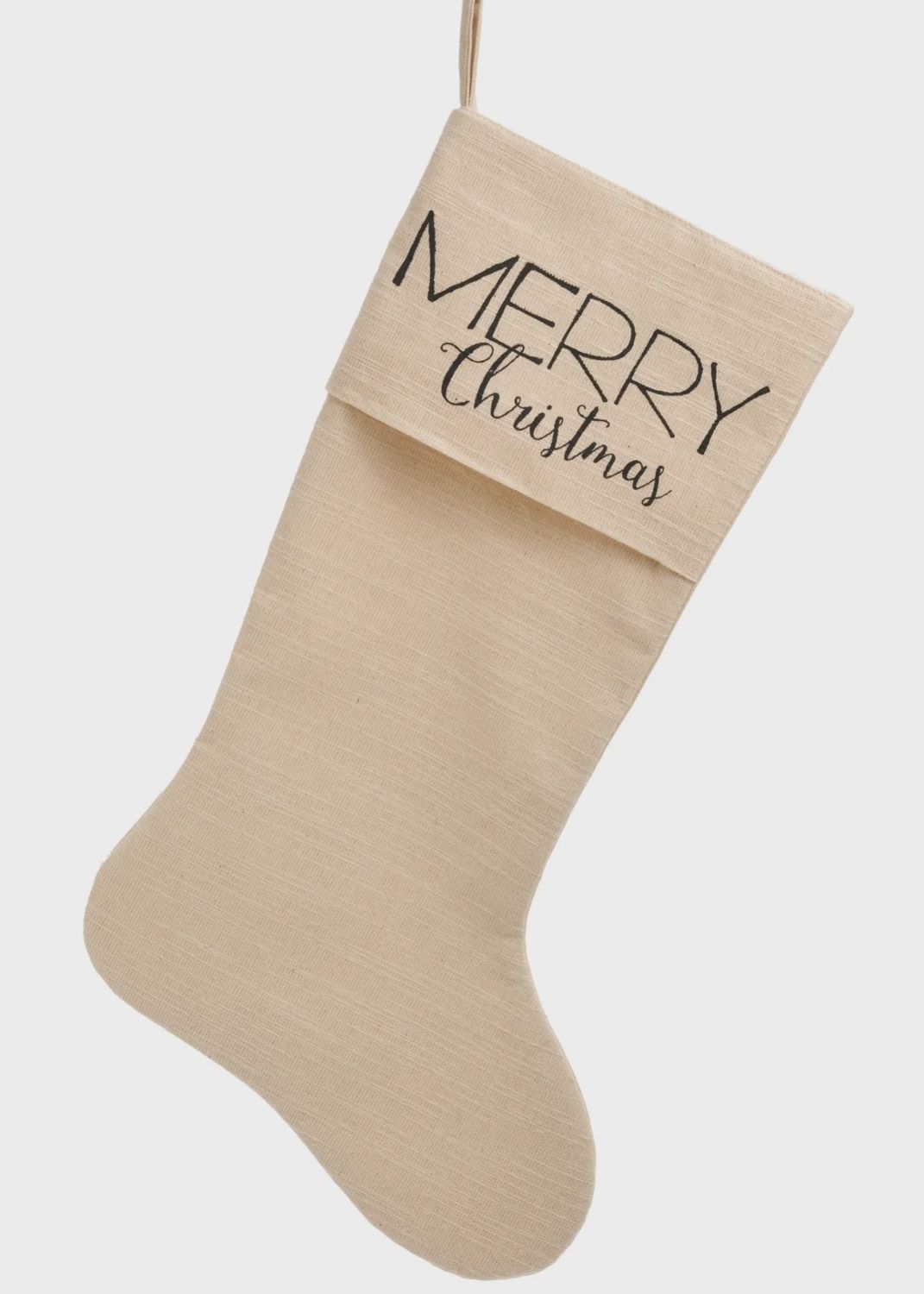 Merry Cotton Natural/Black Stocking 8x22&quot;