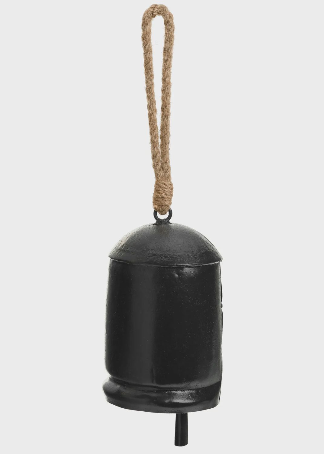 Antique Bell Iron/Jute Black 3.5x5