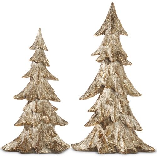 Gold Carved Tree Small