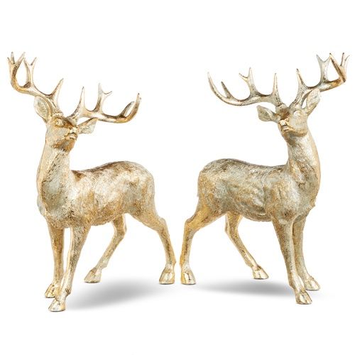 19.5&quot; Gold Deer