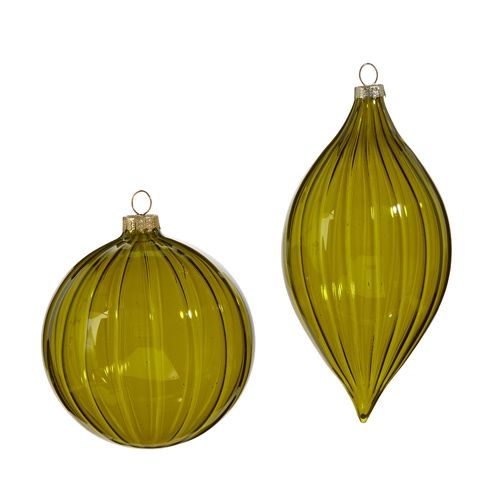 4&quot; Forest Green Blown Glass Ball