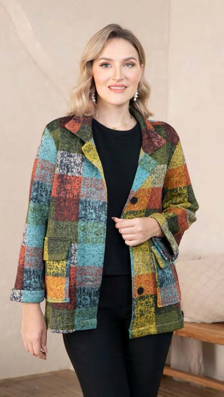 Tanya's Plaid Jacket