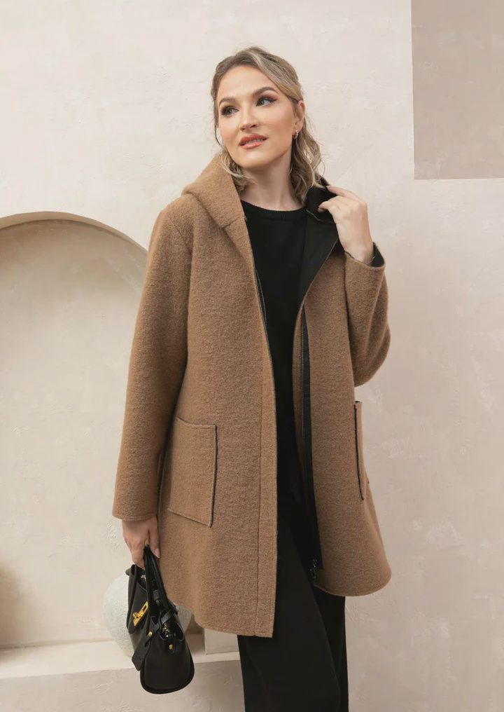 Long Jacket, Colour: Sand, Size: SM/M