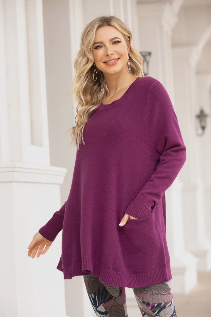 Cashmere Feel Tunic