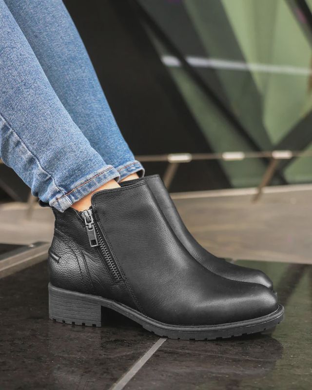 Deborah Black Leather