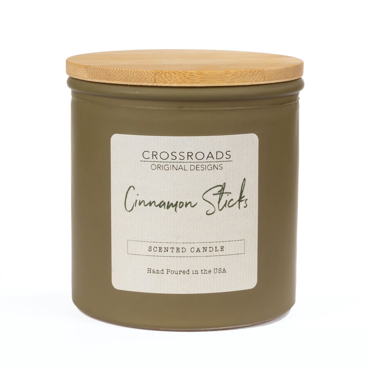 Cinnamon Sticks 14oz In Coloured Glass