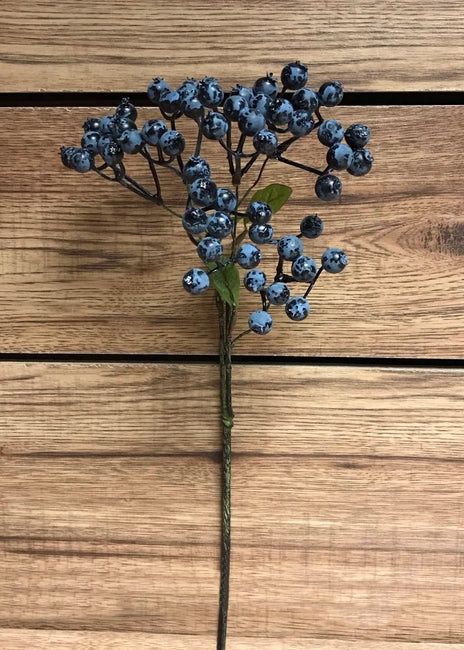 20&quot; Blue Berries Spray