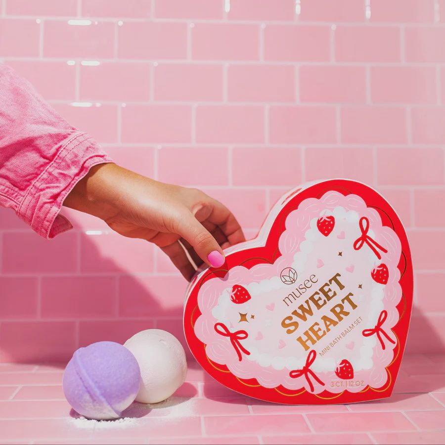 Sweet Heart Bath Balm Set