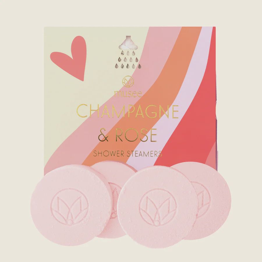 Champagne &amp; Rose Shower Steamers
