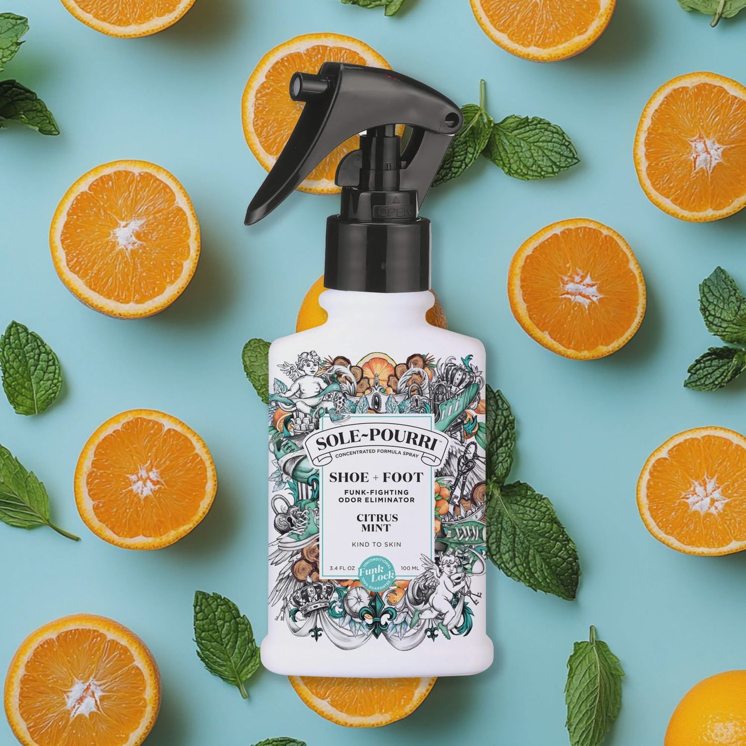 Citrus Mint Shoe &amp; Foot 100ml