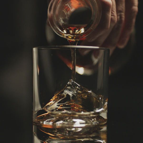 Everest Crystal Whiskey Glasses - Set of 4