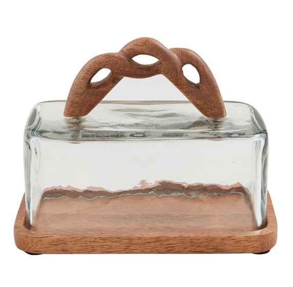 Braided Handle Butter Cloche