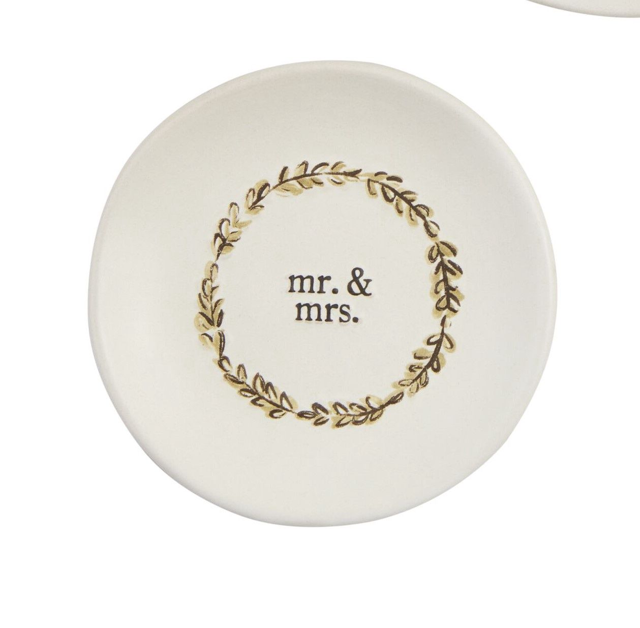 Mr &amp; Mrs Wedding Ring Dish