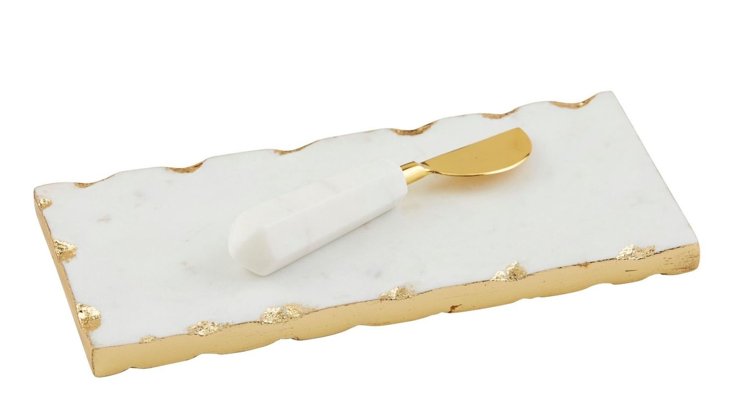 White Marble Everything Plate