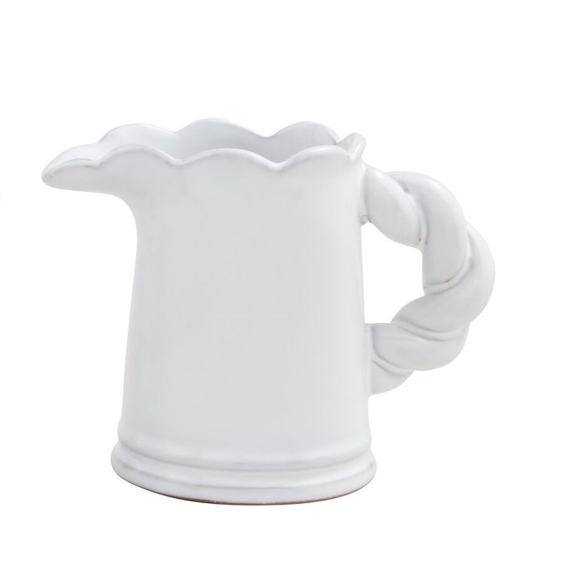 Small Twisted Handle Pitcher Vase