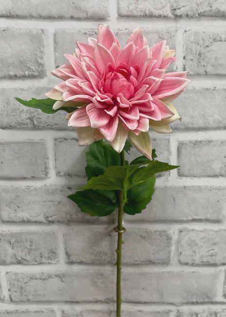 21&quot; Pink Fresh Touch Dahlia Spray