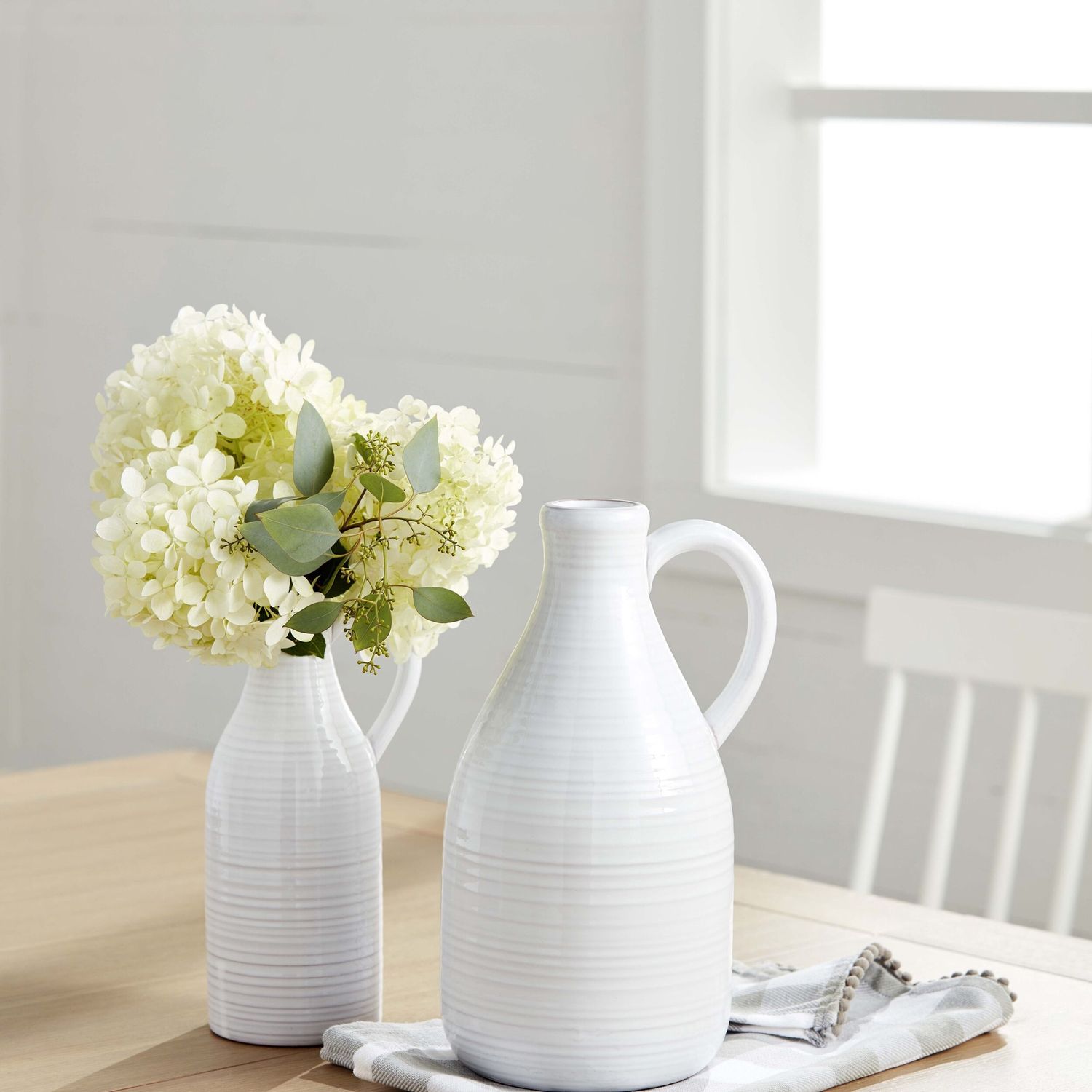 Large Milk Jug Vase