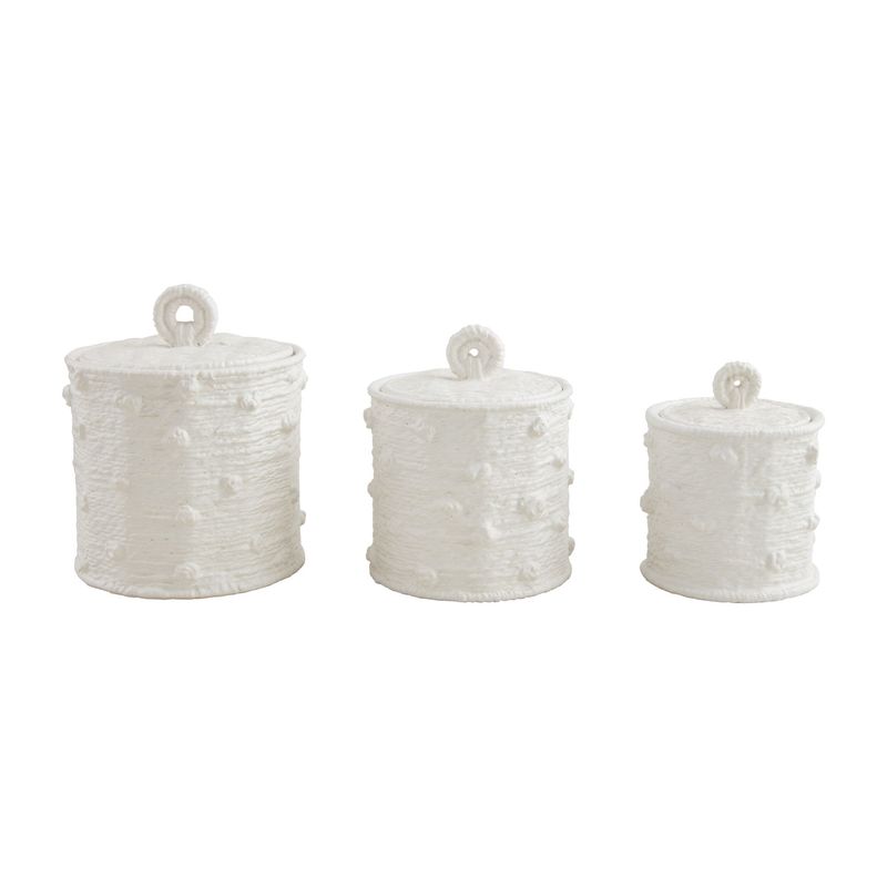 Woven Ceramic Canisters