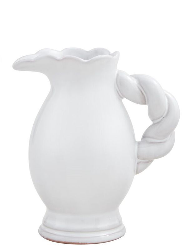 Medium Twisted Handle Pitcher Vase