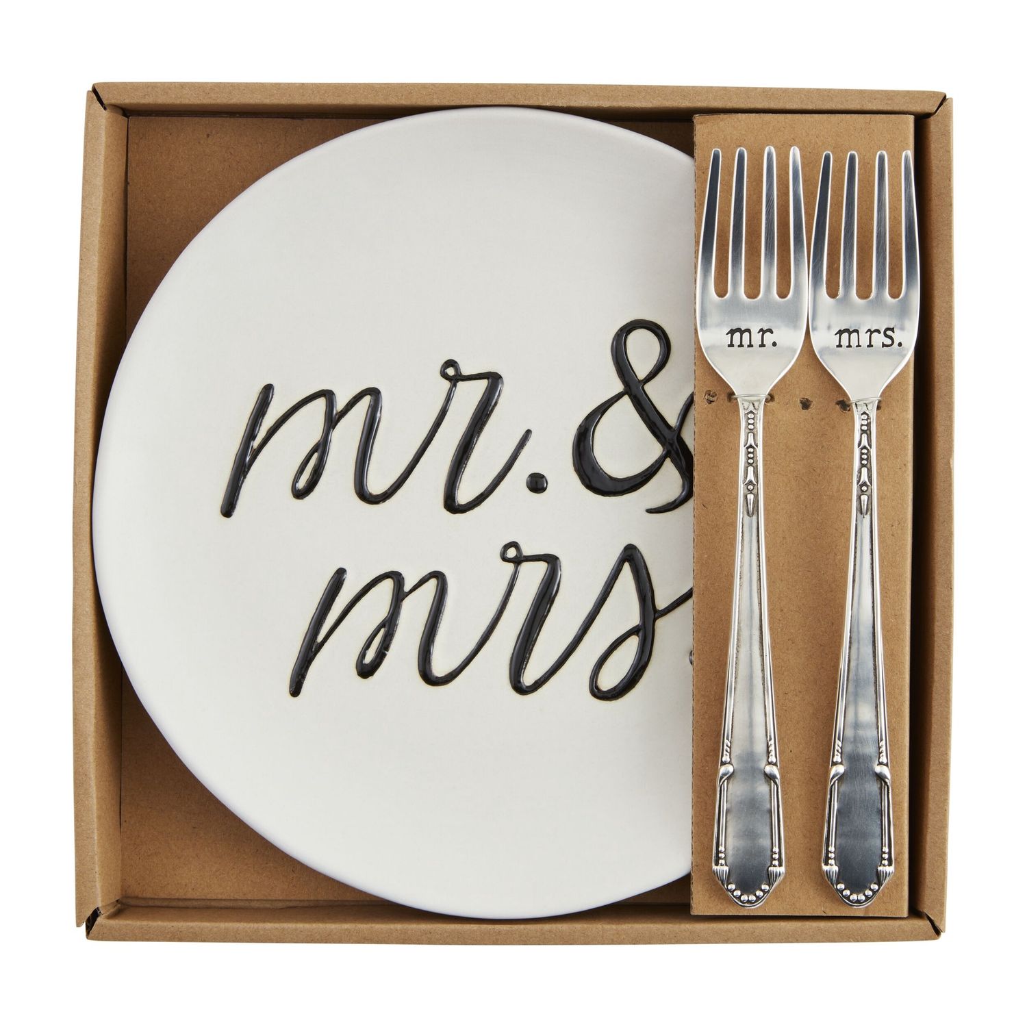 Cake Plate Mr &amp; Mrs