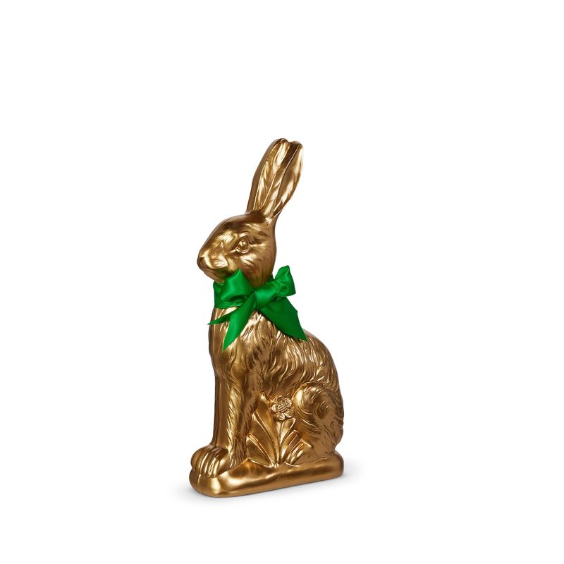 14" Gold Bunny