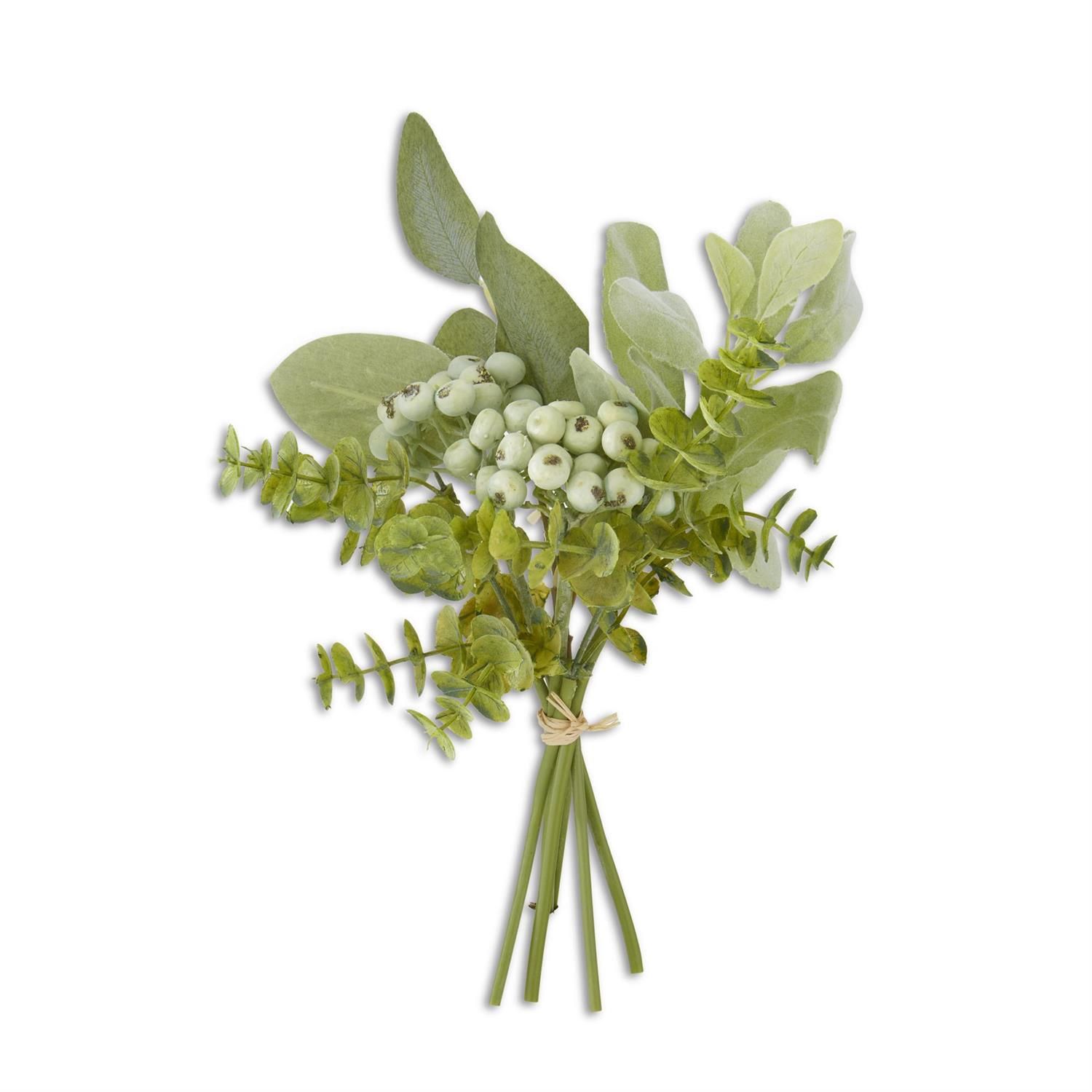 13 Inch Mixed Green  w/Berries Bundle