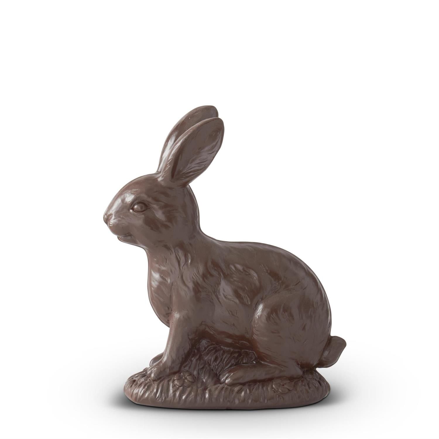 8.75&quot; Resin Chocolate Easter Bunny