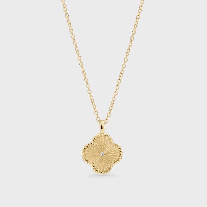 Gold Paula Pendant Necklace