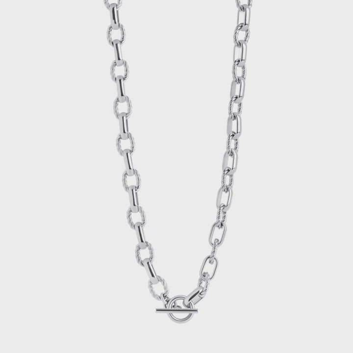 Silver Ollie Necklace