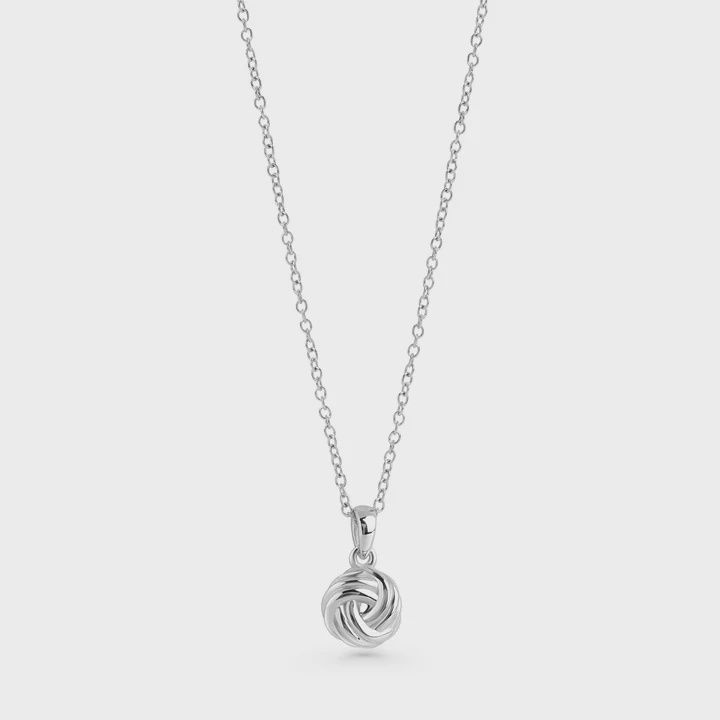 Silver Lucy Pendant Necklace
