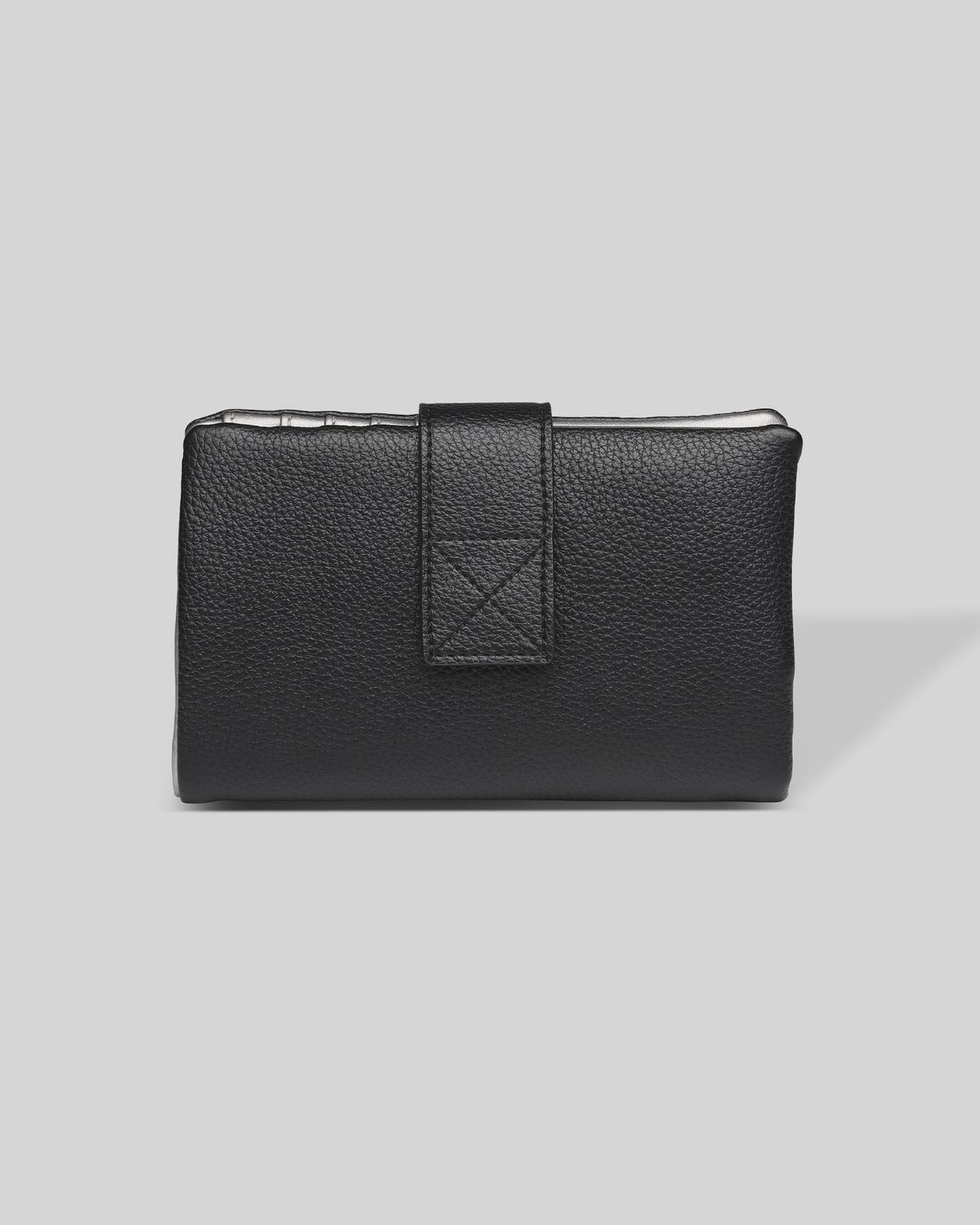 Bailey Wallet - Black Metallic